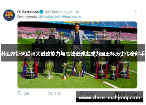 苏亚雷斯凭借强大进攻能力与高效进球率成为国王杯历史传奇射手